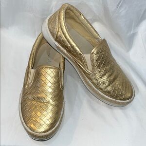 Qupid Gold Kids Sneakers